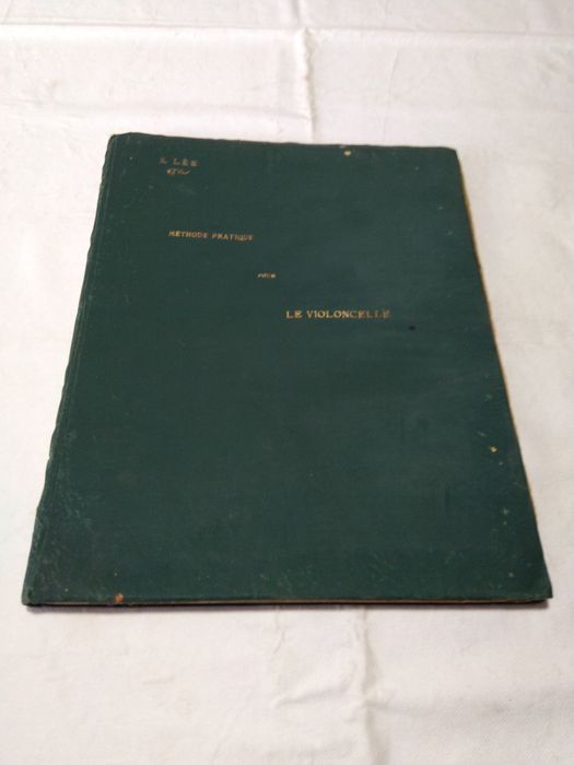 Méthode Pratique Pour Le Violoncelle de S. Lee Partituras