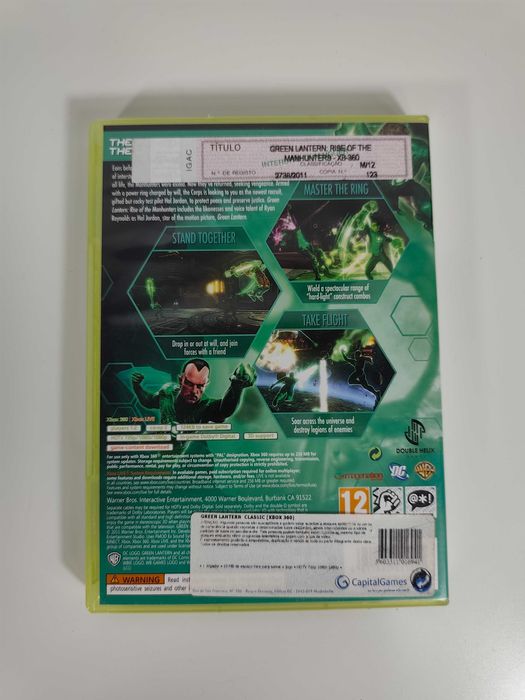 Green Lantern: Rise Of The Manhunters Xbox 360