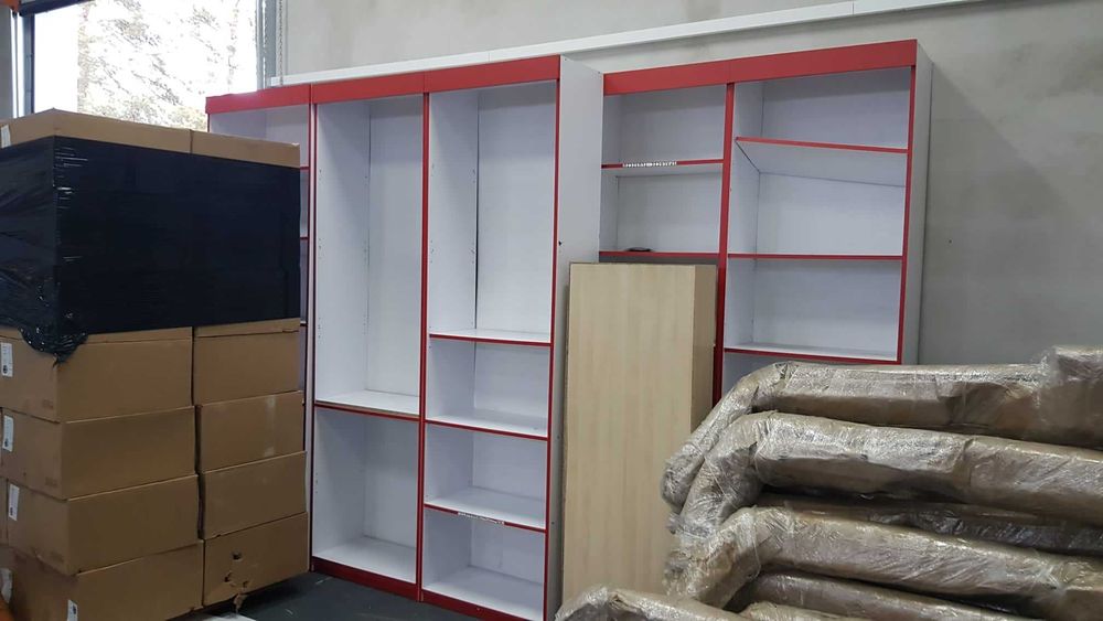 Regały magazynowe sklepowe