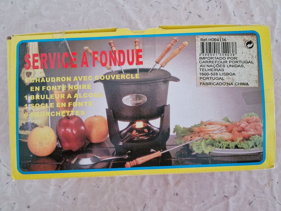 Serviço para Fondue em Ferro fundido