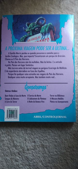 Livros da coleção Arrepios