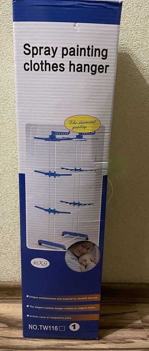 Вертикальная многоярусная сушилка для одежды складная. Сушарка одягу