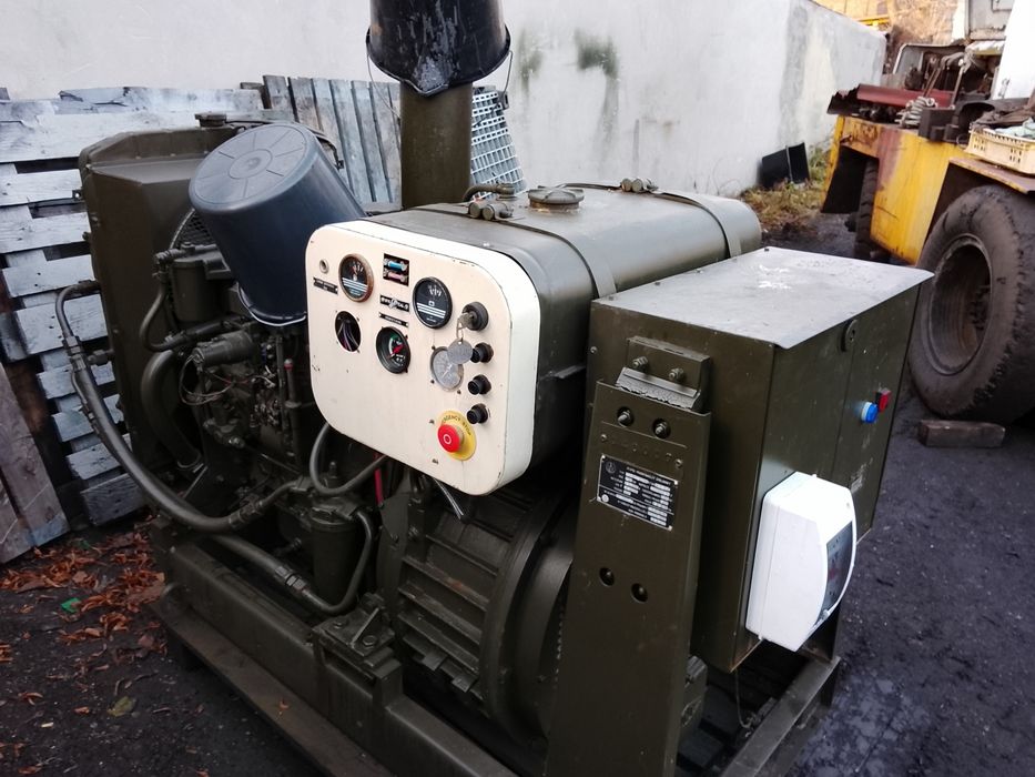 Agregat Prądotwórczy 20 25 kw 30 kva Leyland SW 266 Elmor Fabrycz nowy
