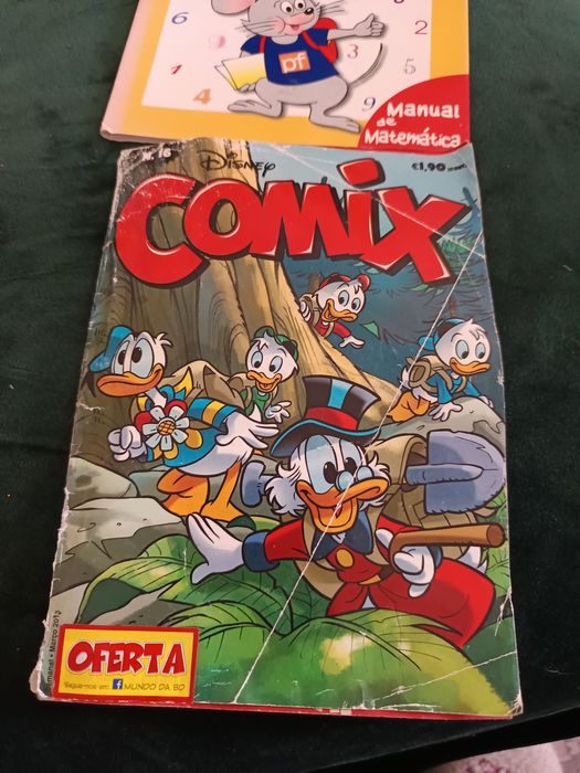 Makey Donald livros banda desenhada antigosTin-Tin para coleção antigo