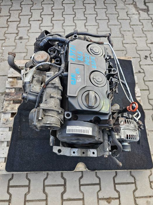 Volkswagen Audi Skoda Silnik KPL 1.9 TDI Kod Silnika BLS 220000KM