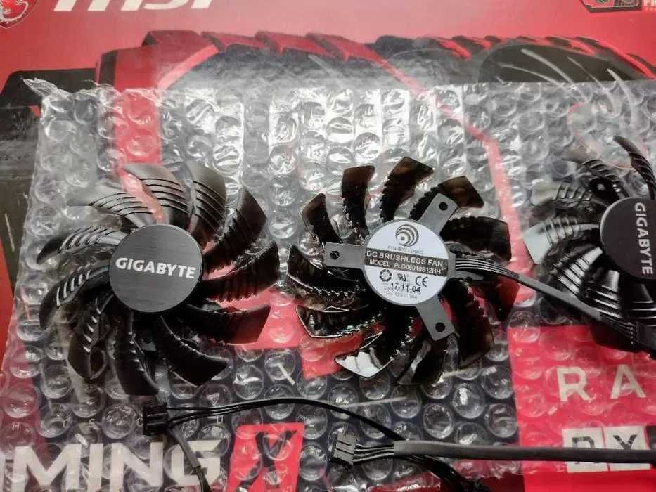 Wentylator ASUS STRIX RX 580,480 GTX 1050Ti,1070,980 RX 570, 470