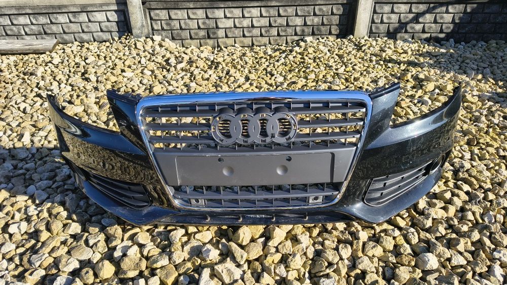 Zderzak przedni 4xPDC LY9B Audi A4 B8 8K 8K0 08- przedlift ORYGINAL