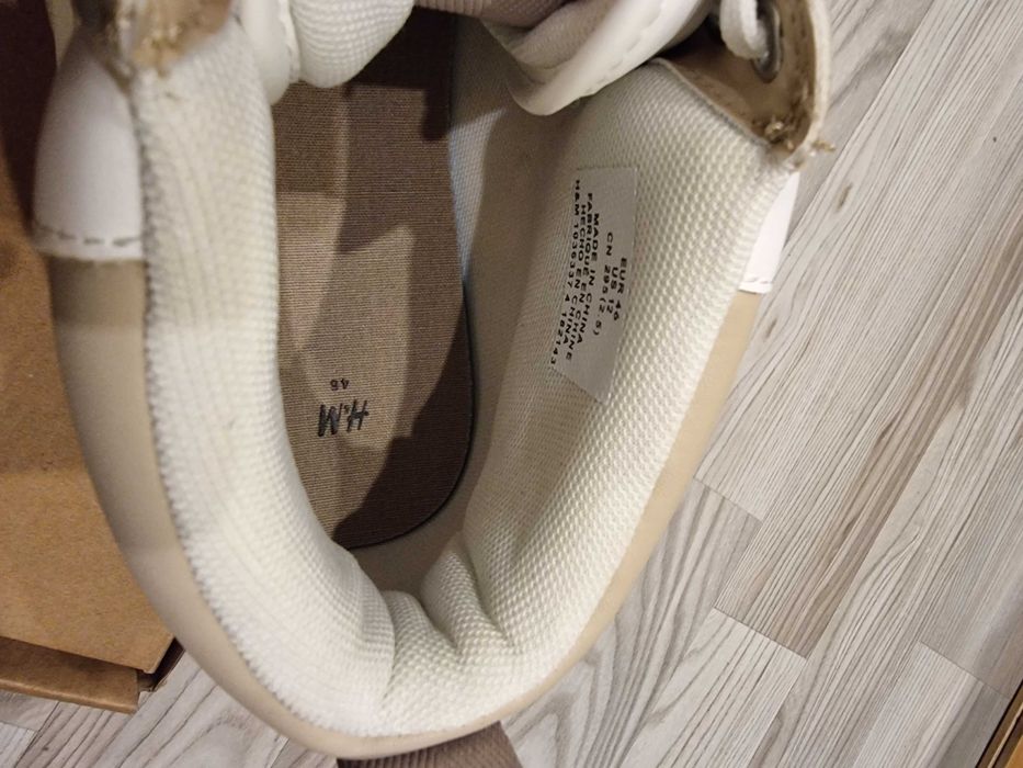 On/męskie Obuwie Trampki/Buty sportowe do kostki H&M r.46 beżowe. NEW.