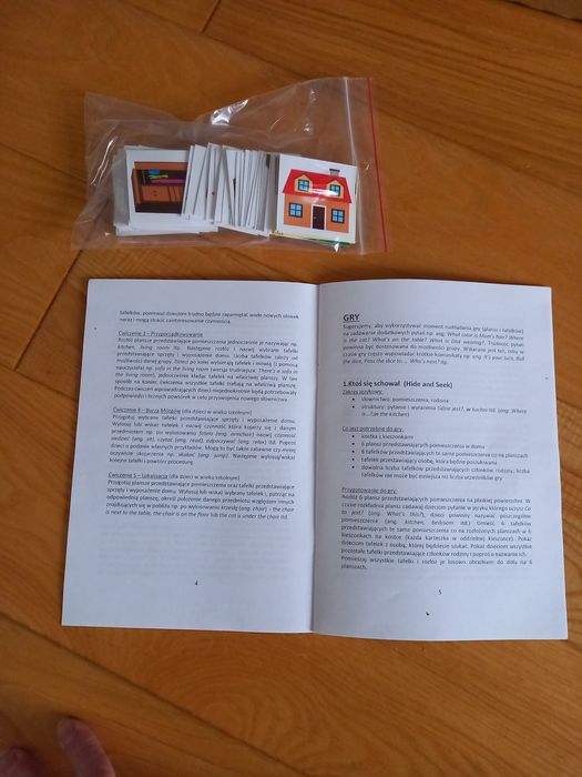 Gra edukacyjna nauka języka angielskiego