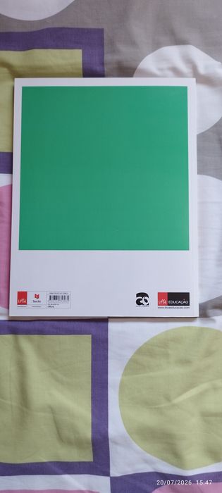Caderno de exercícios de matemática