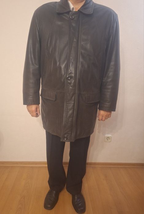 Кожаное полупальто фирмы Marco Polo.