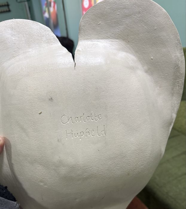 Тарелка ручной работы