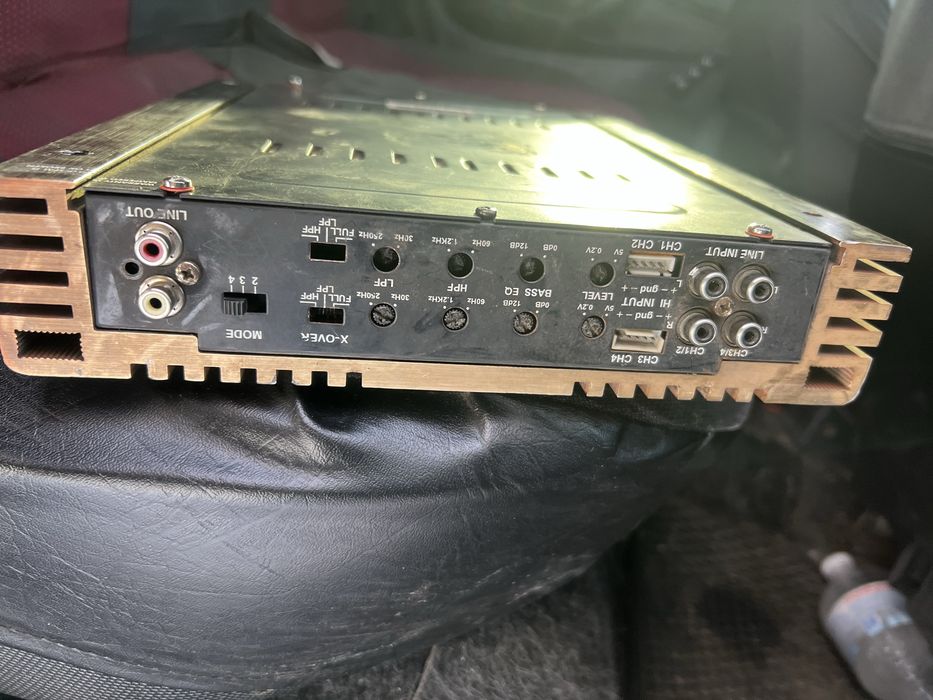 Підсилювач автозвуку 4 канальний