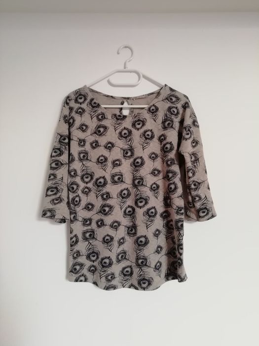 Orsay bluzka wzór pawie pióra