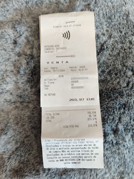 Casaco masculino Macna Novo - Baixa de preço