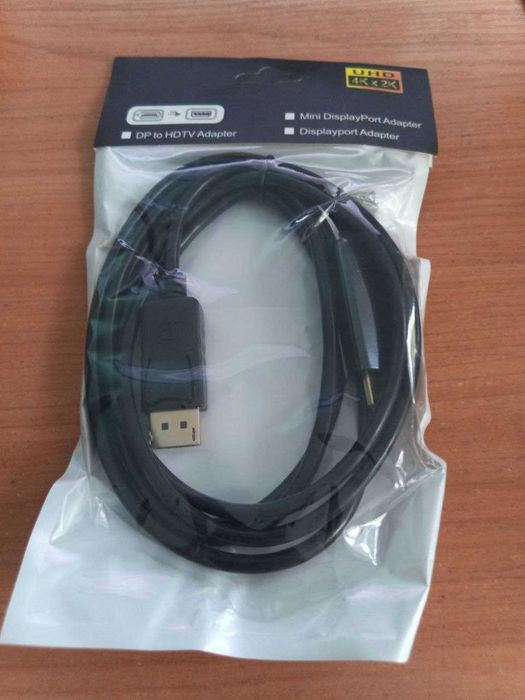 Кабель-перехідник DP (Display Port) в HDMI адаптер