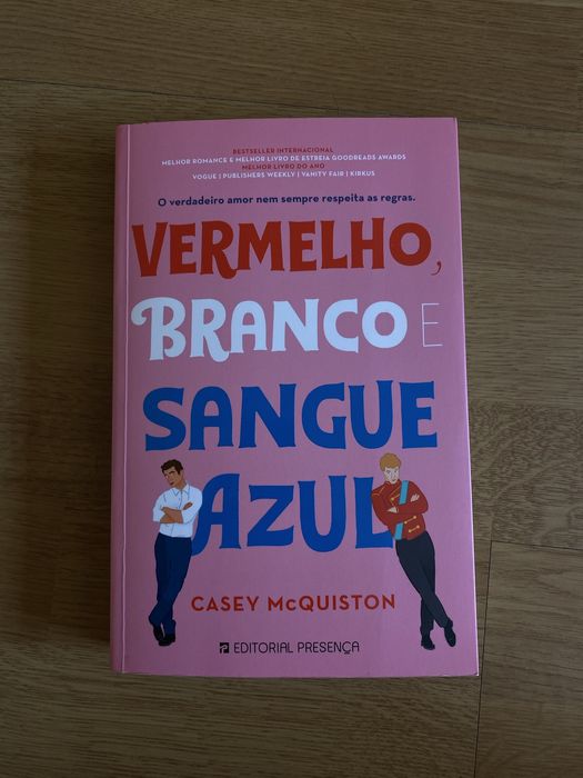 Livro Vermelho, Branco e Sangue Azul