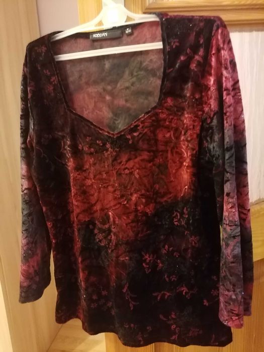 Bluzka welurowa 40/42