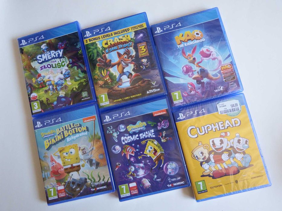 PS4 KANGUREK KAO ! PL dubbing PL dla najmłodszych NOWA w folii !