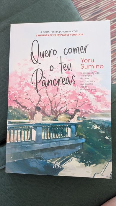 Livro "Quero comer o teu Pâncreas" de Yoru Sumino