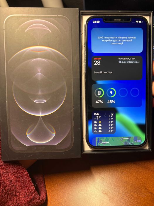 Iphone 12 Pro Max 128GB Graphite neverlock