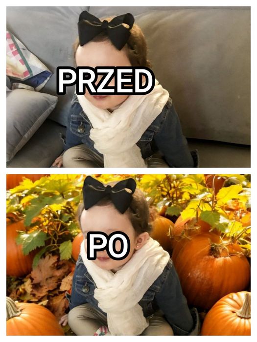 Wirtualne Zdjęcia Jesienne Dyniowe Pole