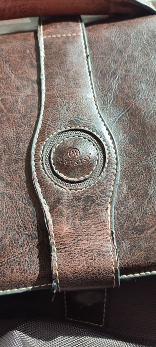 Saco mala troley de viagem com pele - Muito pouco usado