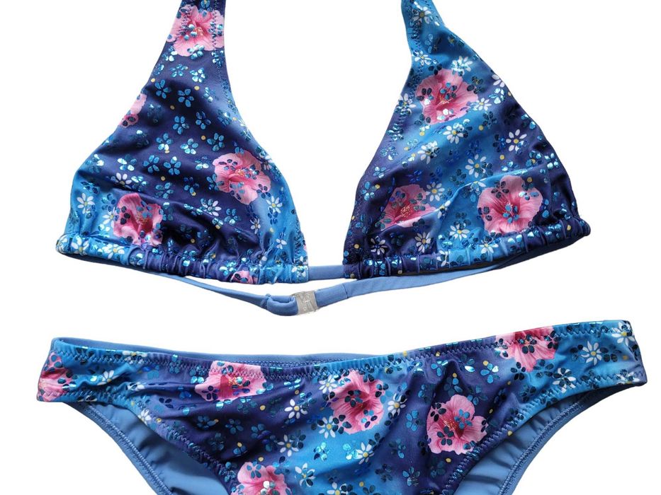 Strój kostium kąpielowy bikini Golden Lady 38,M komplet beachwear