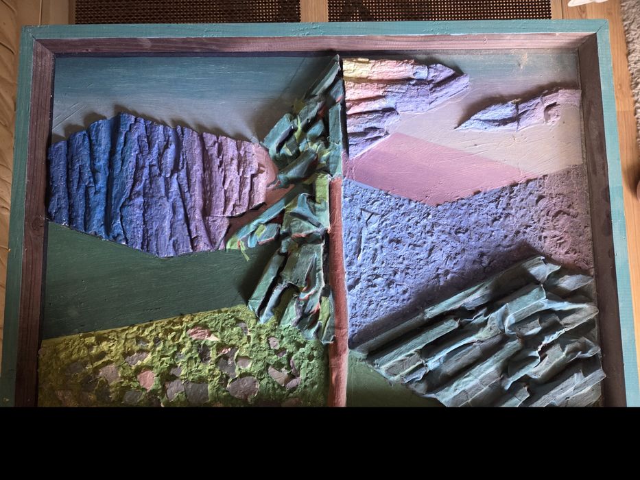 Картина рельєфна. Художник Ігор Маїк.