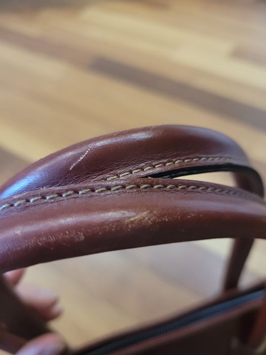 Torebka vera pelle mieszcząca a4