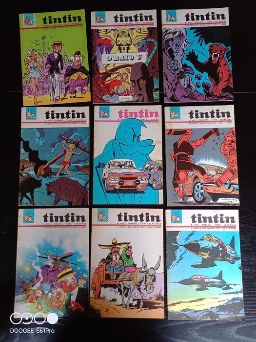 Revistas tin tim 8. Ano