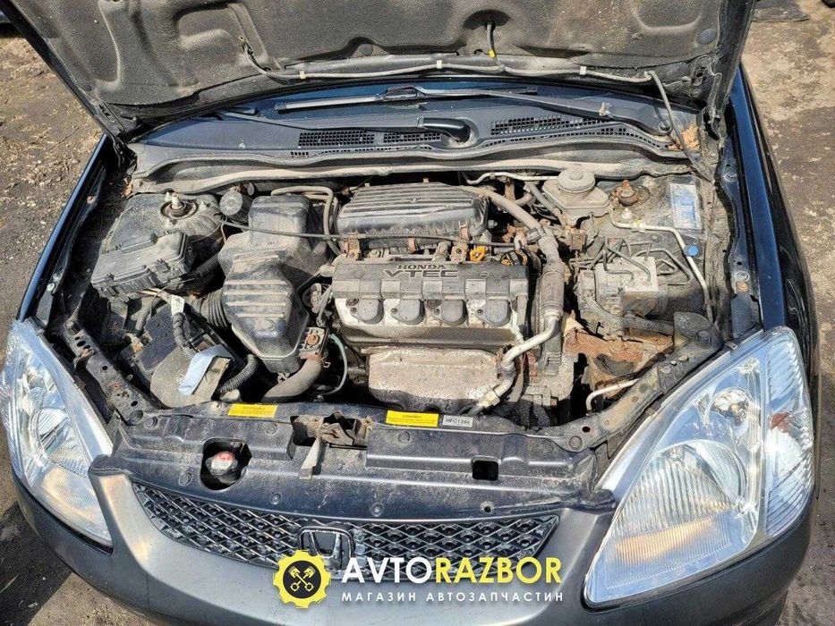 Двигун мотор голий D16V1 бенз 1.6 16v Honda Civic 7 VII 99-06 Разборка
