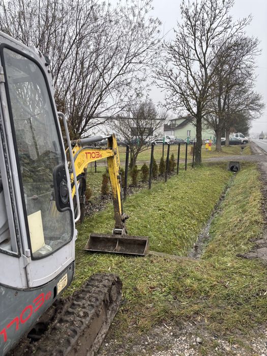 Usługi koparko ladowarka i mini koparka transport wywrotka do 3.5 ton