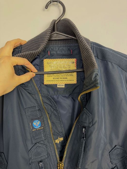 Bomber Jacket Alpha Industries Prop 352 Kurtka Army Military Flyers