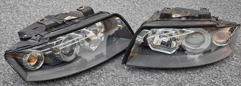 Reflektory bi xenon Audi A4 B6 Valeo 3'' zregenerowane lampy
