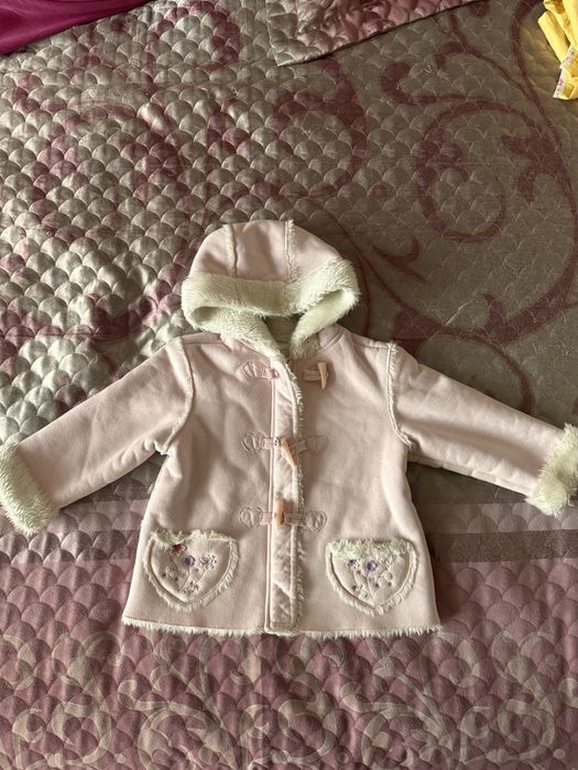 Курточка-шубка на холодну осінь 12-18 місяців