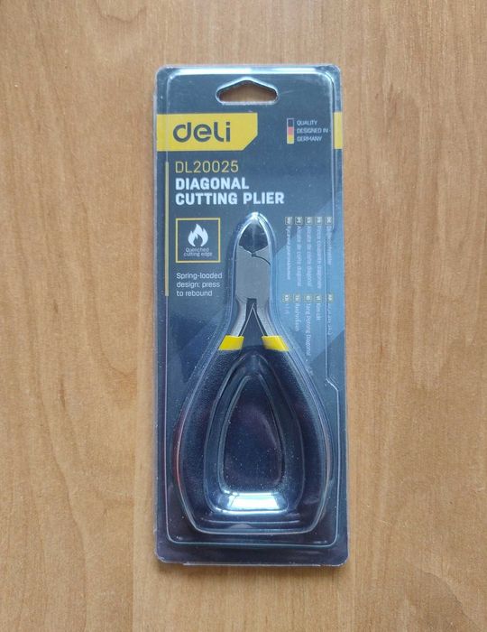 Діагональні бокорізи для дротів DELI DL20025 плоскогубці кусачки