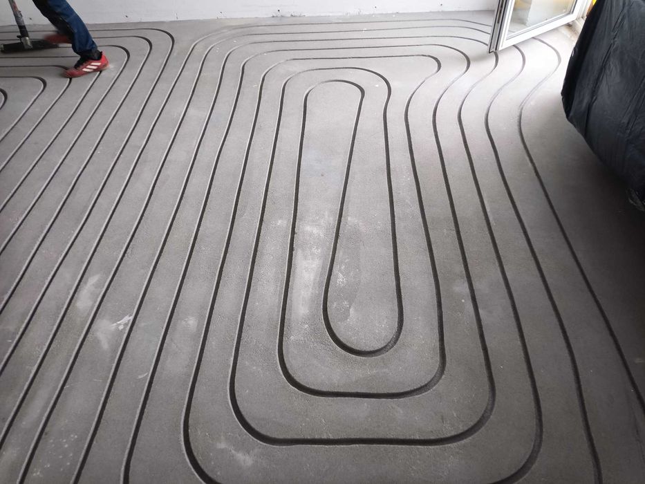 FREZOWANIE wylewki, rowków, NAJTANIEJ, ogrzewanie podłogowe, Kraków