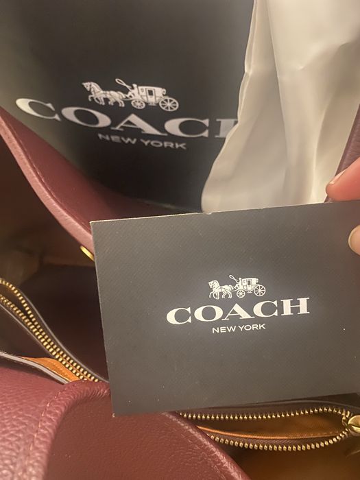 Coach Lana Shoulder Bag with Cherry Charm