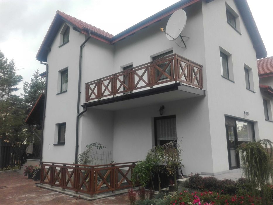 Balustrada, barierka, krzyżaki, krzyże, MODRZEW!!!