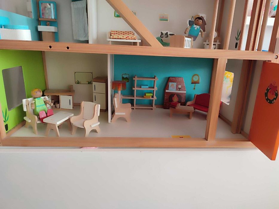 Casa de Bonecas XXL em madeira