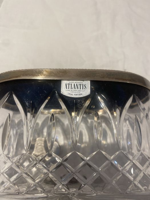 Caixa de Jóias Cristal Atlantis & Prata 833 Topázio (167g)
