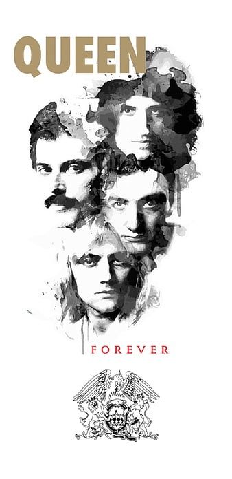 Queen poster de alumínio A5