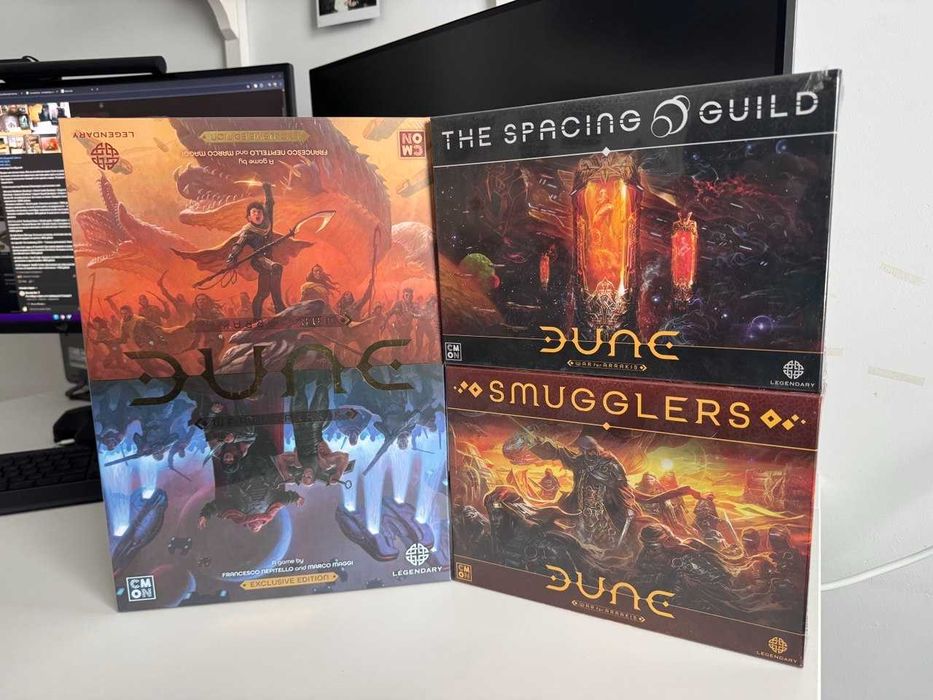 Dune: War for Arrakis KS Exclusive + Smugglers + Spacing Guild (ANG)