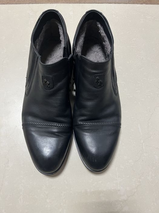 Мужские туфли с телячей кожи! 45р 29см