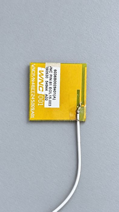 Placa Wi-Fi Atheros AR5B91 Toshiba + 2 antenas - Mini PCIe