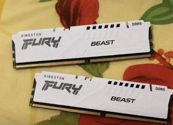 Fury Kingston Beast ddr5 32gb white