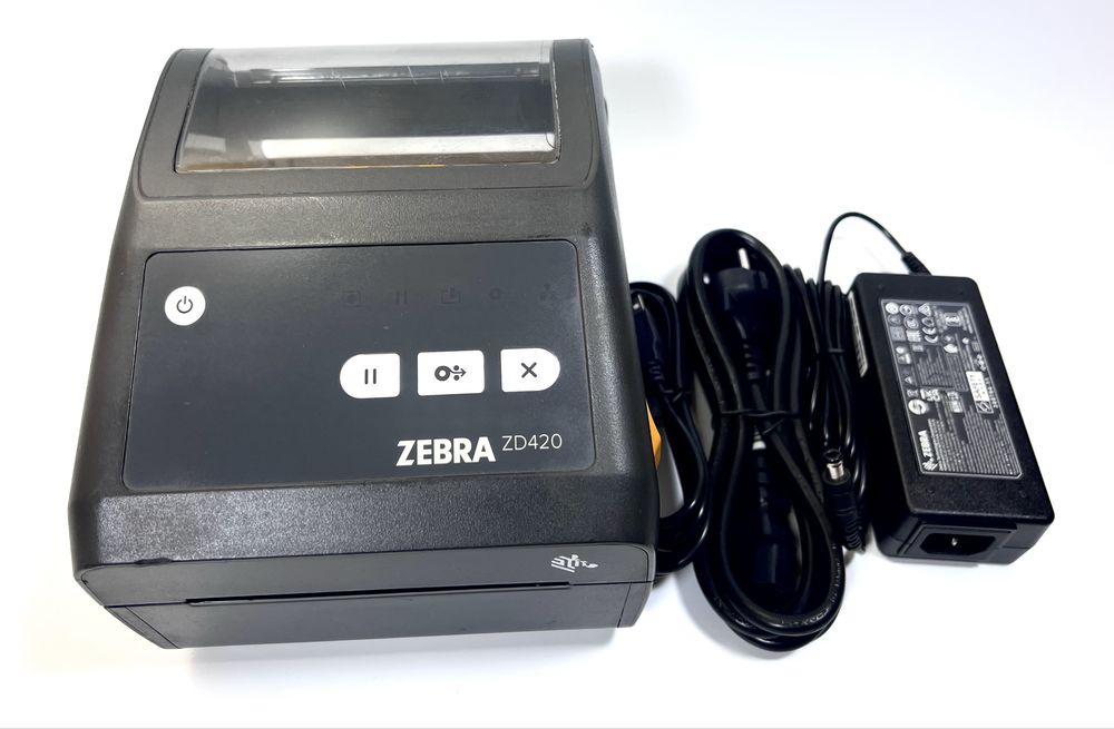 Термопринтер етикеток, штрих-кодів Zebra ZD420 для Нової Пошти