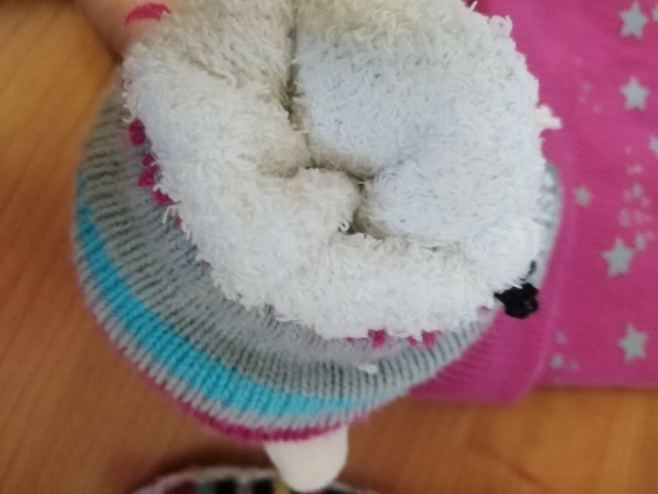 Шапочка +рукавичка для дівчинка