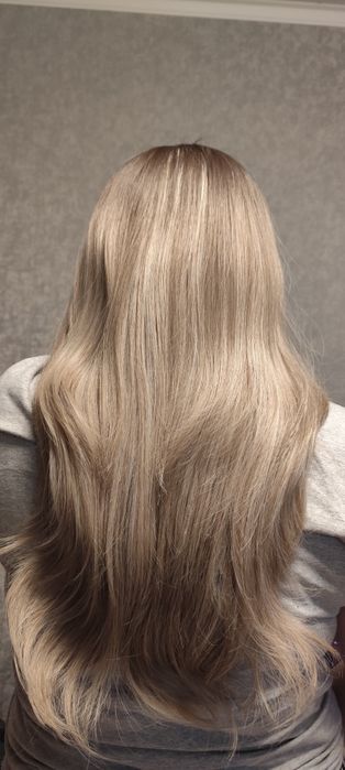 Перука жіноча попелястий блонд